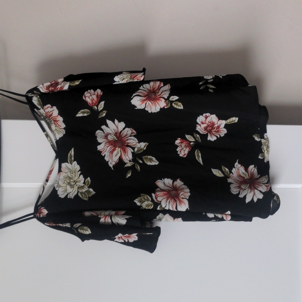 Floral off the shoulder top